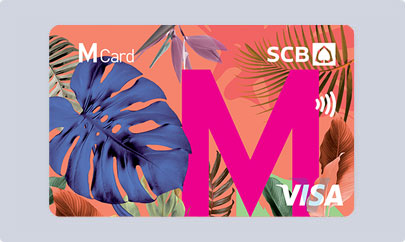 บัตรเดบิต Scb M Visa