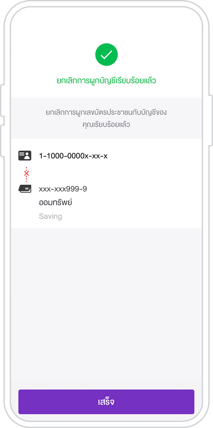 ยกเลิกบริการพร้อมเพย์ ยกเลิกบริการพร้อมเพย์