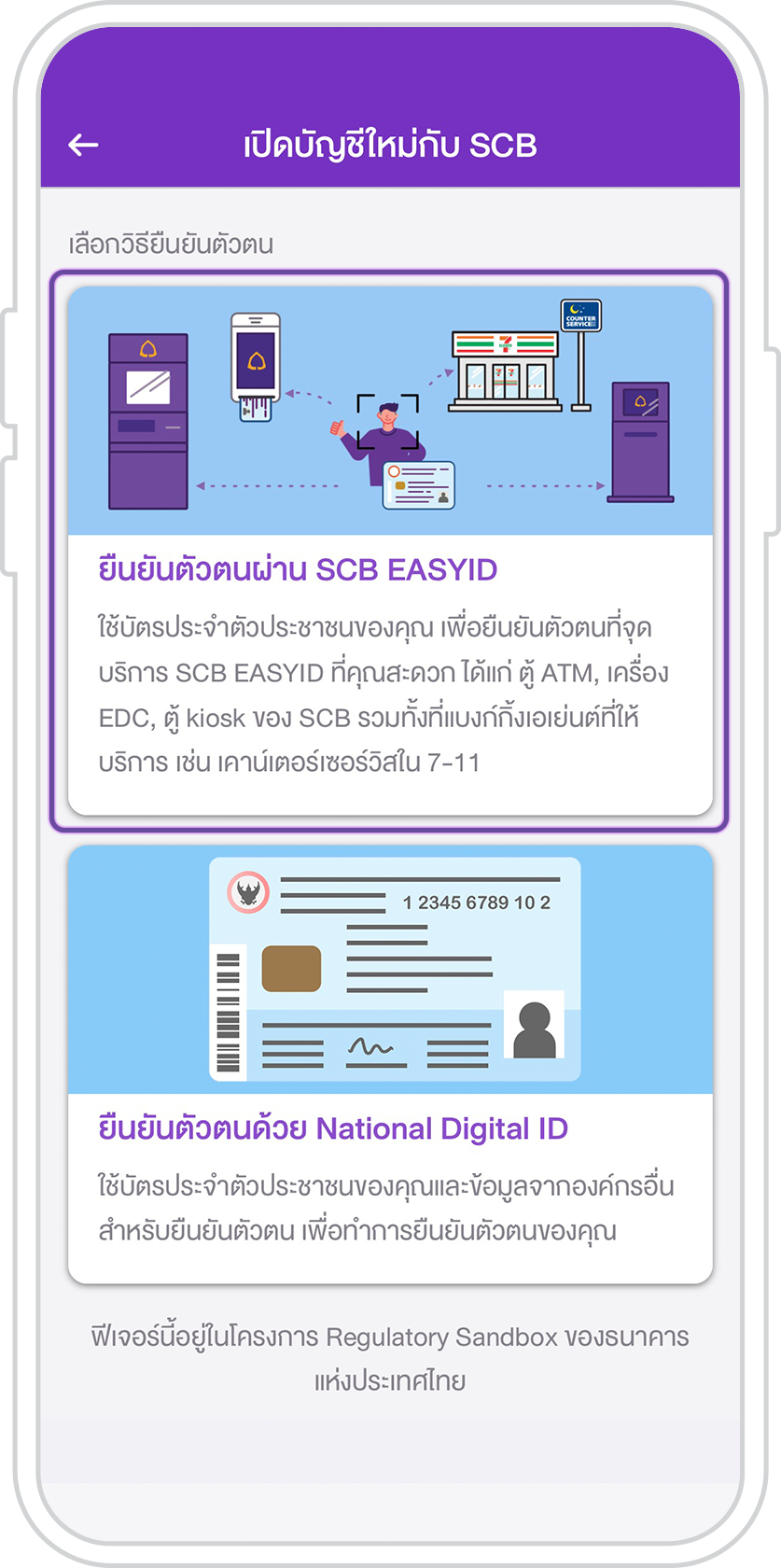 เปิดบัญชีออนไลน์ผ่านจุดบริการยืนยันตัวตน สำหรับลูกค้าใหม่ เปิดบัญชีออนไลน์ผ่านจุดบริการยืนยันตัวตน สำหรับลูกค้าใหม่