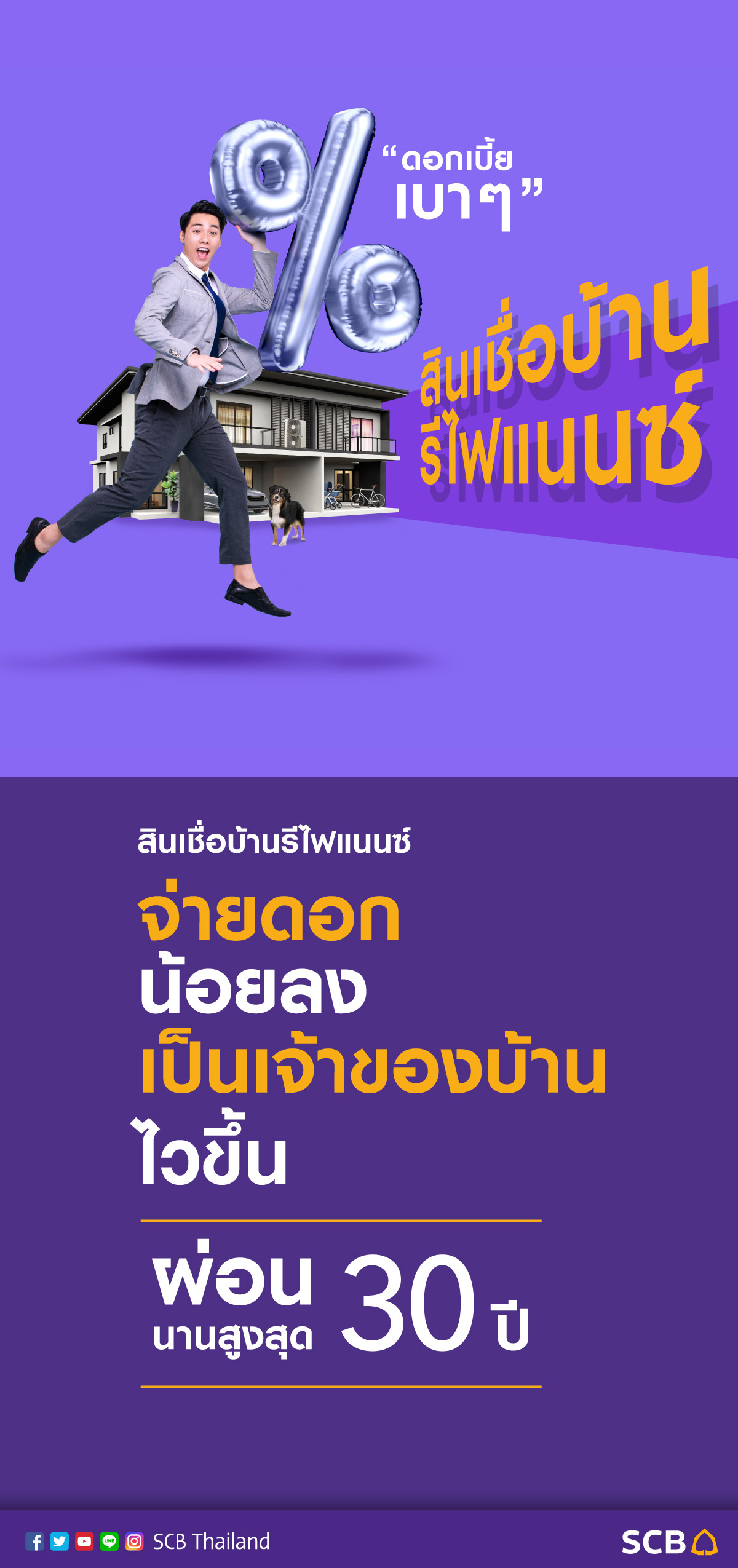 รีไฟแนนซ์กับ SCB รีไฟแนนซ์กับ Scb