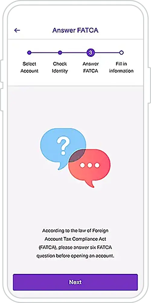 How to open e-FCD Account via SCB EASY App