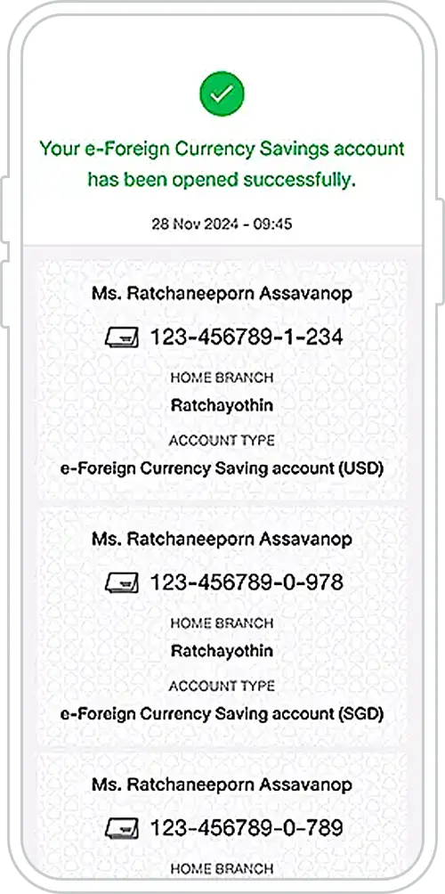 How to open e-FCD Account via SCB EASY App